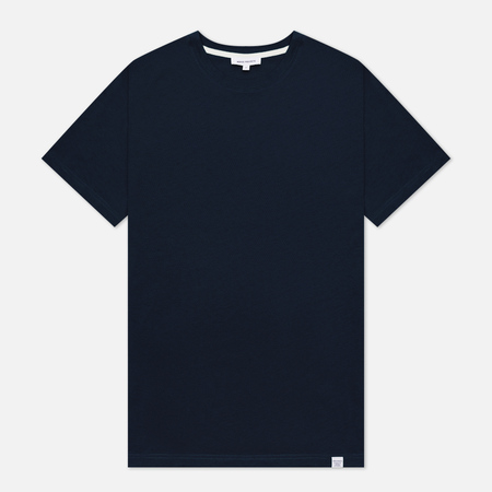 Мужская футболка Norse Projects Niels Standard Regular Fit, цвет синий, размер L