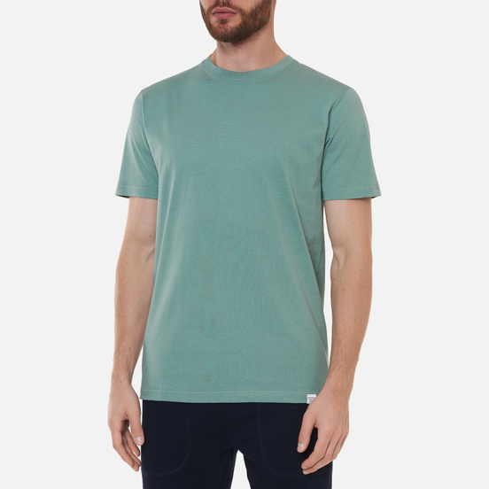 Мужская футболка Norse Projects Niels Standard Regular Fit Mineral Blue