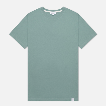 Мужская футболка Norse Projects Niels Standard Regular Fit, цвет голубой, размер M