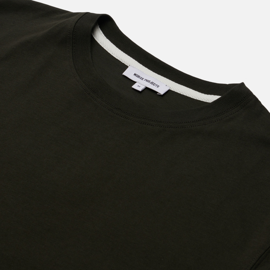 Мужская футболка Norse Projects Niels Standard Regular Fit Beech Green