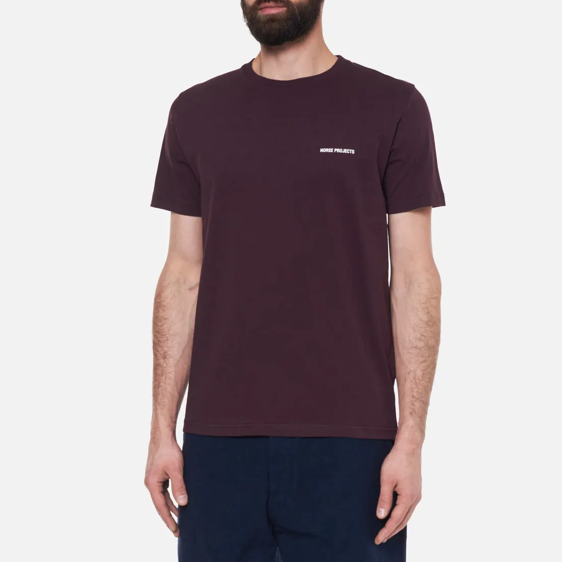 Norse Projects Мужская футболка Niels Standard Logo
