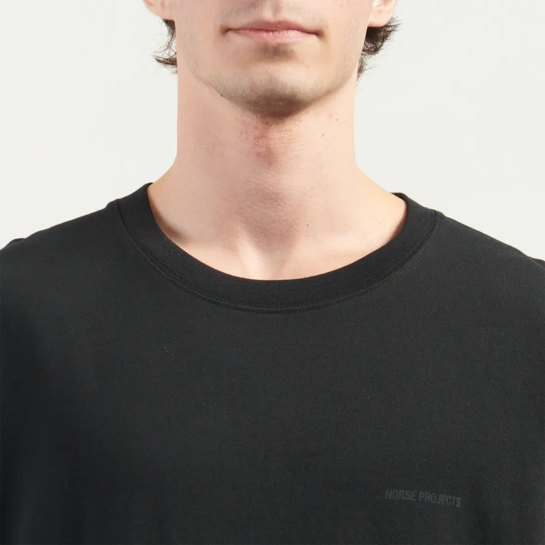 Norse Projects Мужская футболка Johannes Organic Norse Logo Print