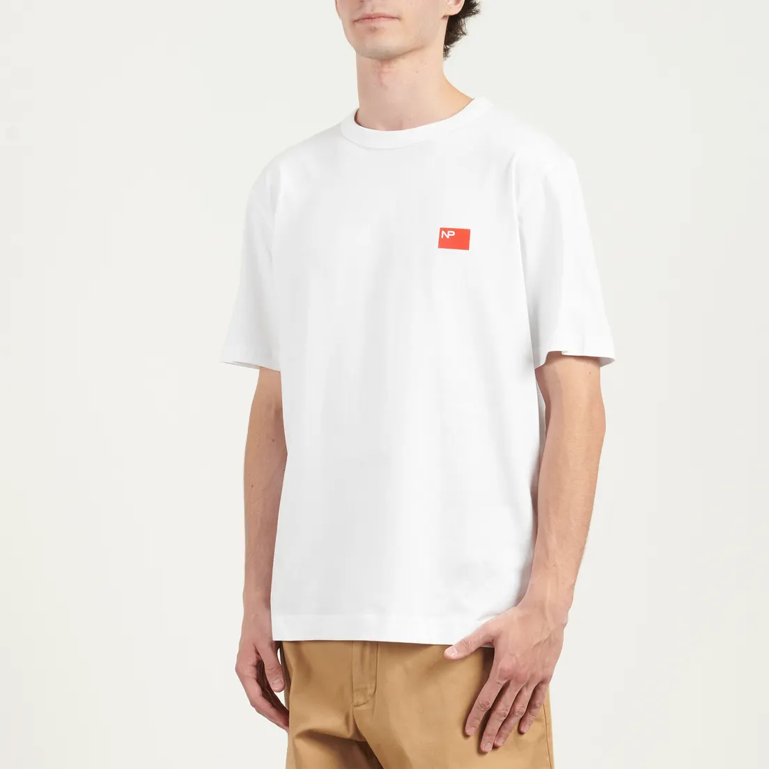 Norse Projects Мужская футболка Holger Organic Department Print
