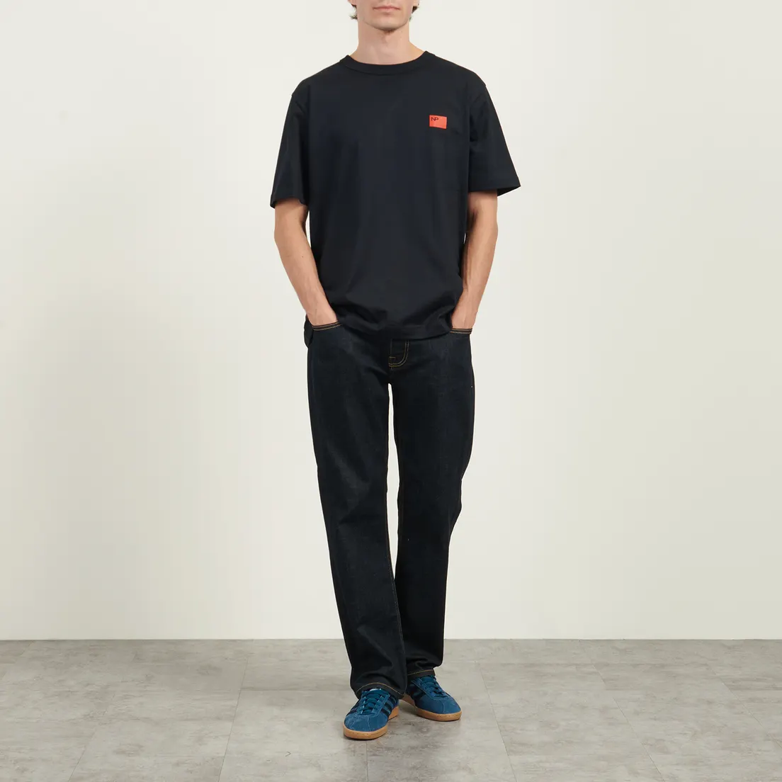 Norse Projects Мужская футболка Holger Organic Department Print