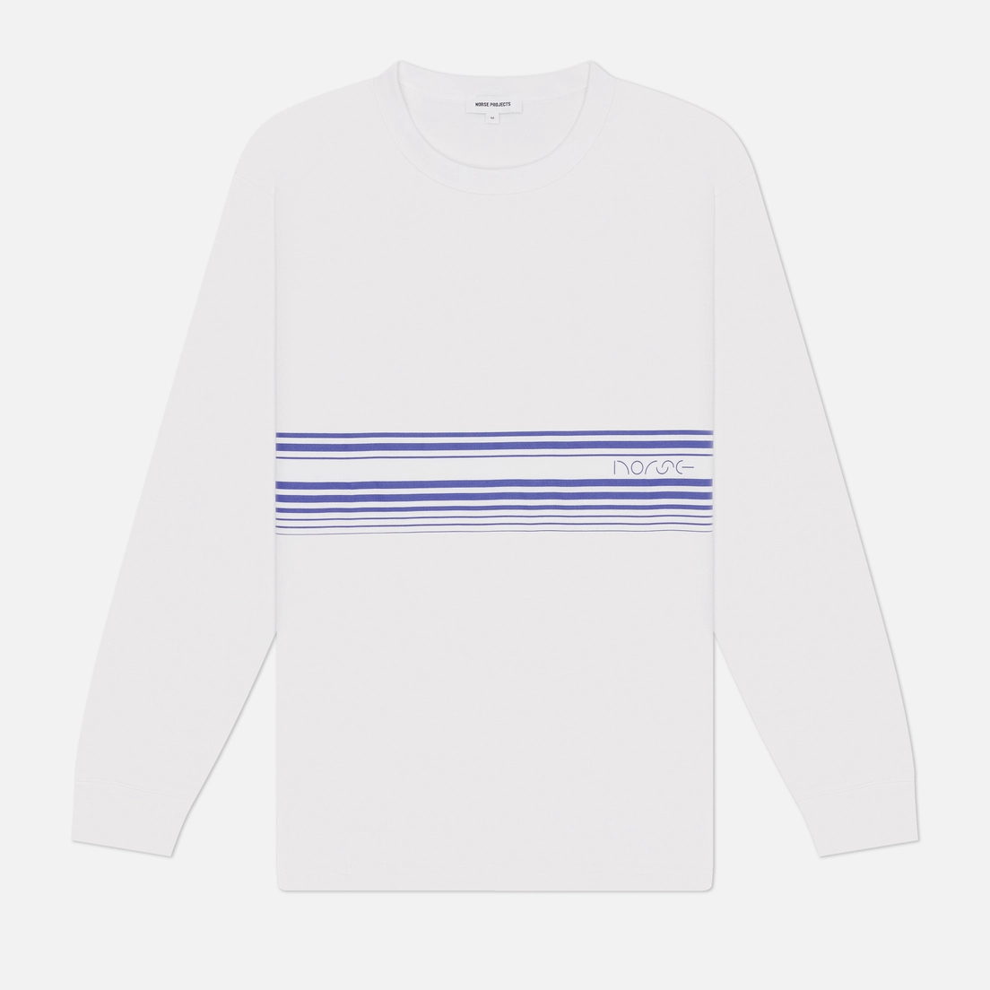 Norse Projects Мужской лонгслив Loften Nautical Stripe Print Heavy