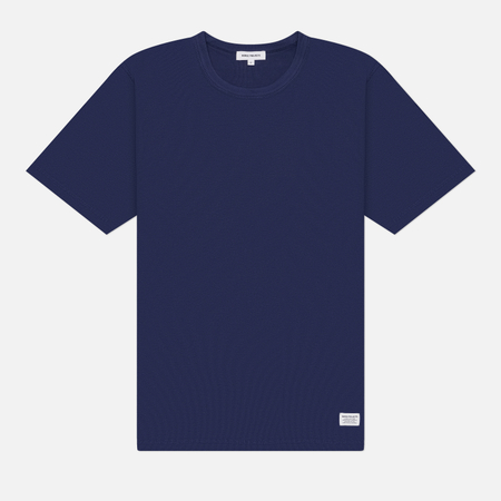 Мужская футболка Norse Projects Elmelunde Organic Dry Cotton GMD, цвет синий, размер XXL