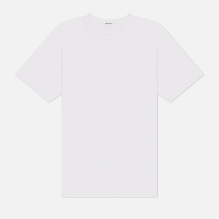Мужская футболка Norse Projects Snekkersten Organic Arch Print, цвет белый, размер L