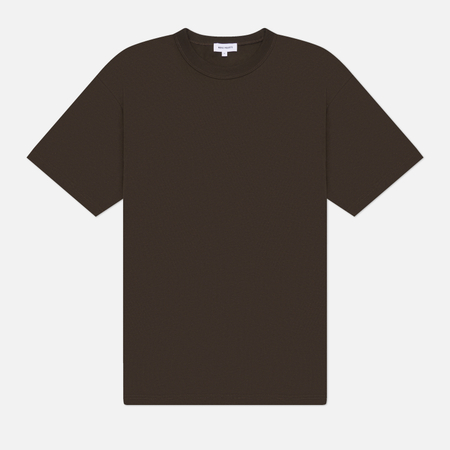 Мужская футболка Norse Projects Snekkersten Organic Arch Print, цвет коричневый, размер L