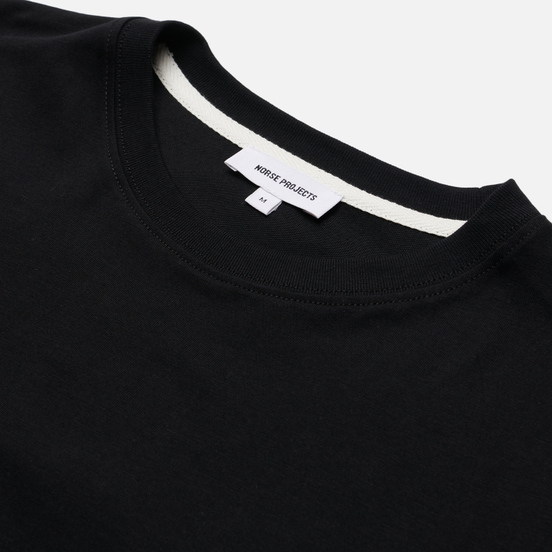 Мужской лонгслив Norse Projects Niels Standard Regular Fit Black