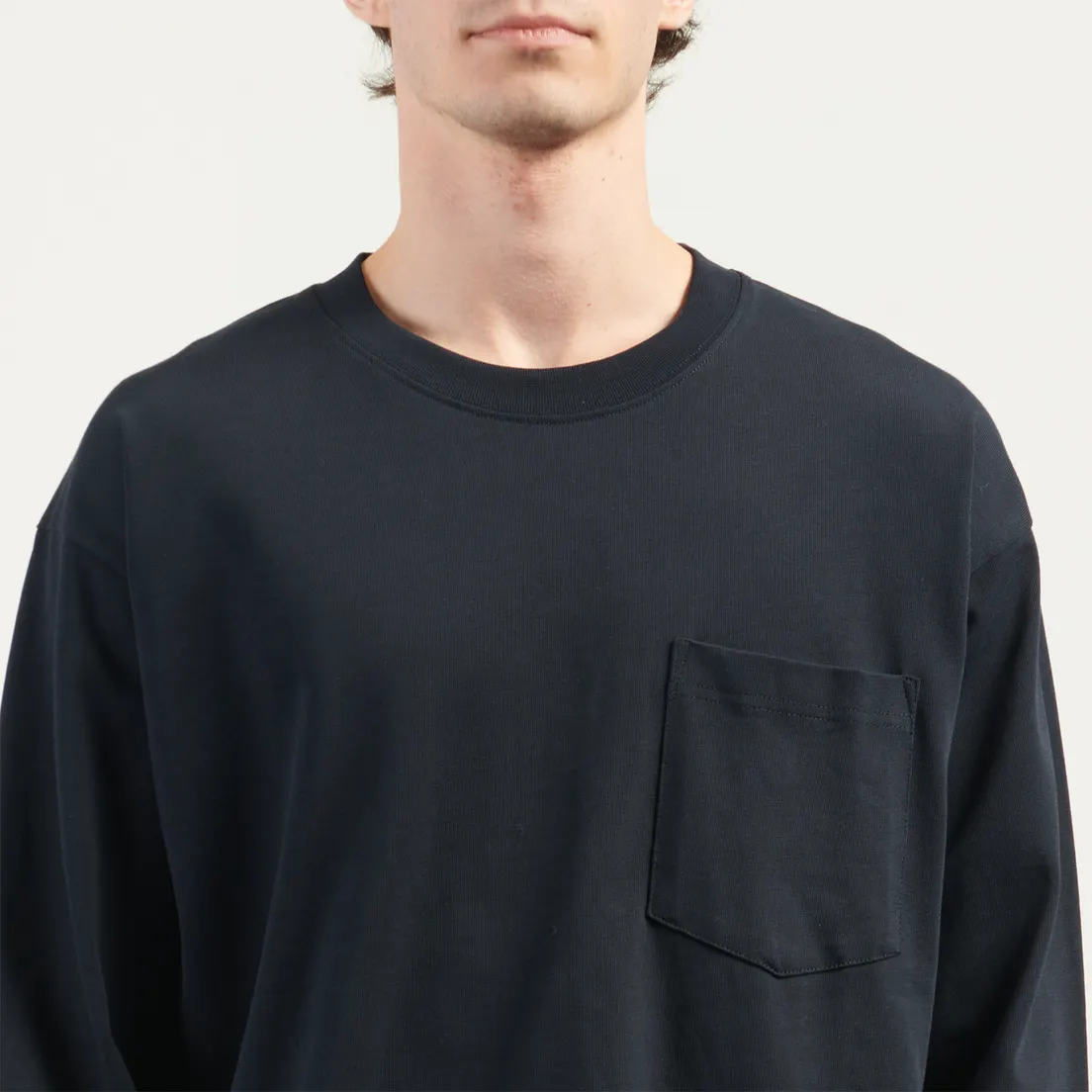 Norse Projects Мужской лонгслив Norse Standard Heavy Loose