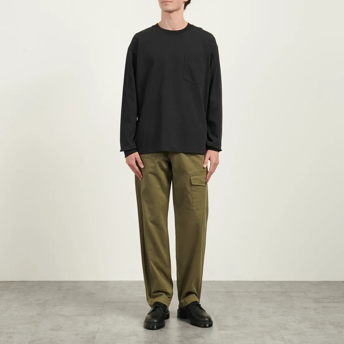 Norse Projects Мужской лонгслив Norse Standard Heavy Loose
