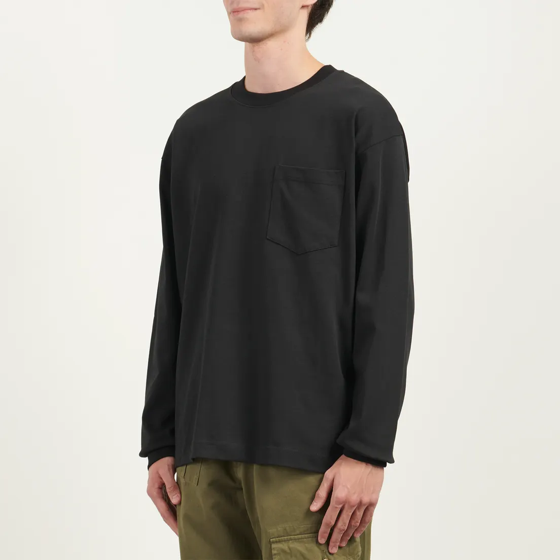 Norse Projects Мужской лонгслив Norse Standard Heavy Loose