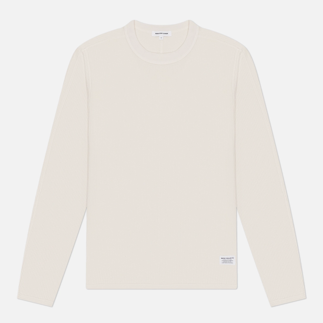 Norse Projects Мужской лонгслив Stevns Cotton Hemp Military Rib
