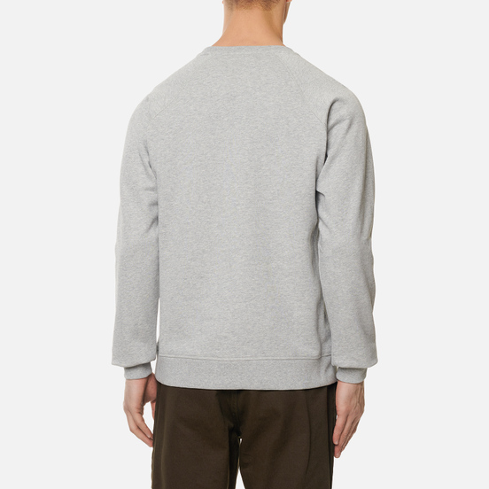 Мужская толстовка Norse Projects Ketel Norse Projects Wave Logo Light Grey Melange