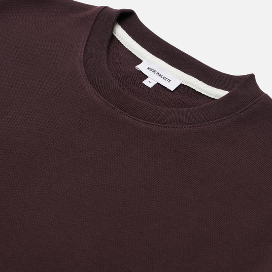 Мужская толстовка Norse Projects Vagn Classic Crew Neck Eggplant