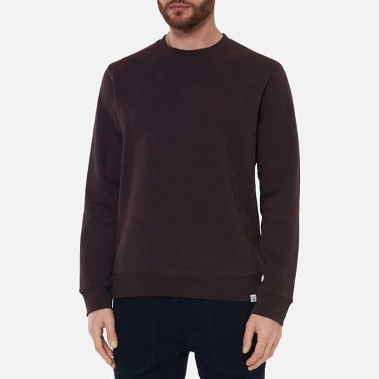 Мужская толстовка Norse Projects Vagn Classic Crew Neck Eggplant