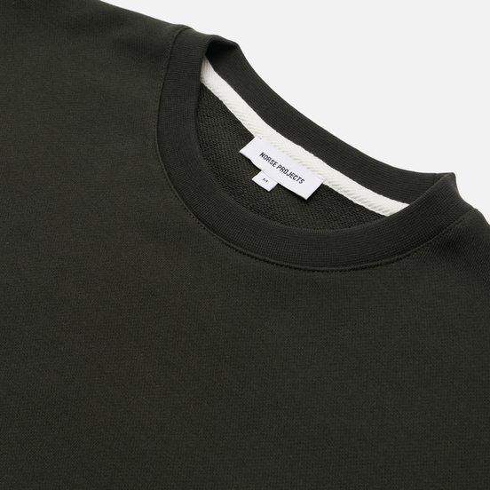 Мужская толстовка Norse Projects Vagn Classic Crew Neck Beech Green