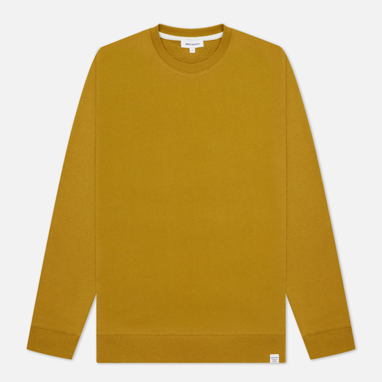 Мужская толстовка Norse Projects Vagn Classic Crew Neck Brass Yellow