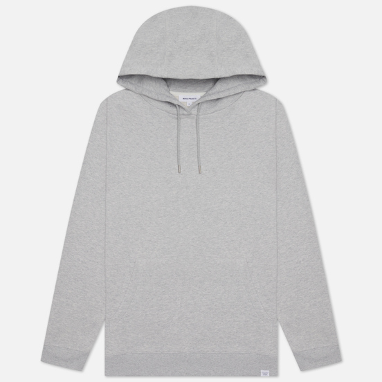 Мужская толстовка Norse Projects Vagn Classic Hoodie Light Grey Melange