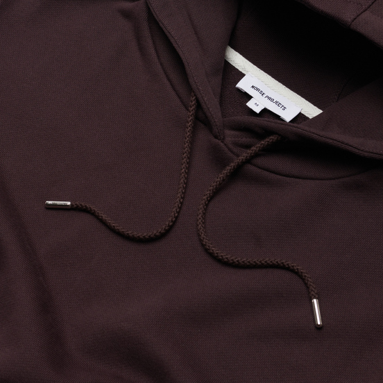 Мужская толстовка Norse Projects Vagn Classic Hoodie Eggplant