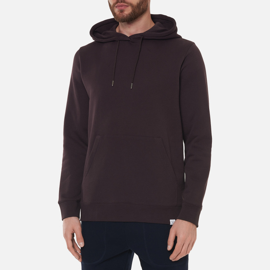 Мужская толстовка Norse Projects Vagn Classic Hoodie Eggplant