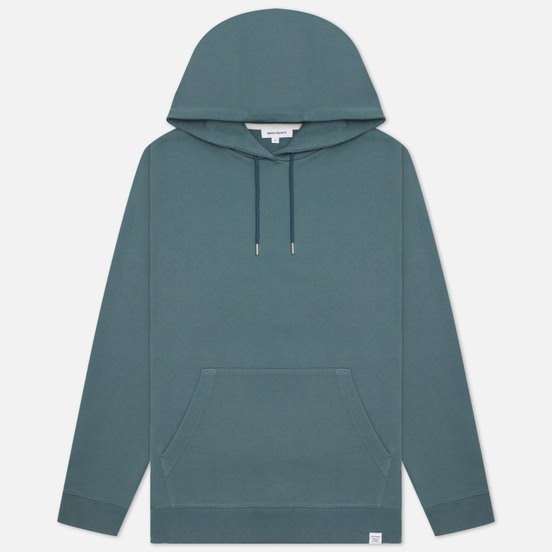 Мужская толстовка Norse Projects Vagn Classic Hoodie Mineral Blue