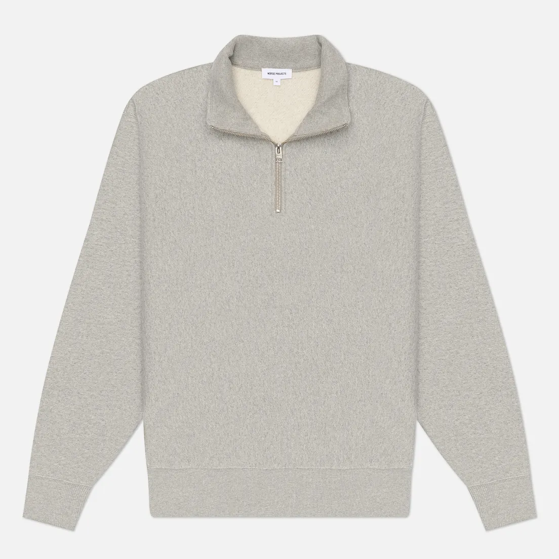 Norse Projects Мужская толстовка Ketel Relaxed Cotton Wool Half Zip