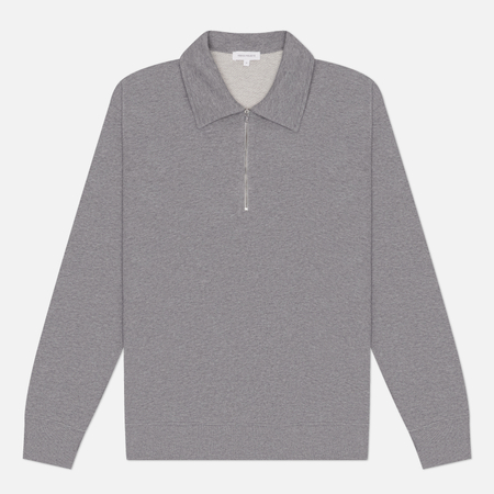 Мужская толстовка Norse Projects Norse Standard Half Zip, цвет серый, размер M