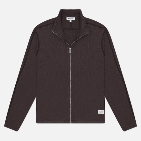 Мужская толстовка Norse Projects Teno Military Rib, цвет коричневый, размер L