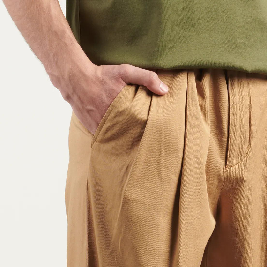 Norse Projects Мужские брюки Benn Relaxed Twill Pleated