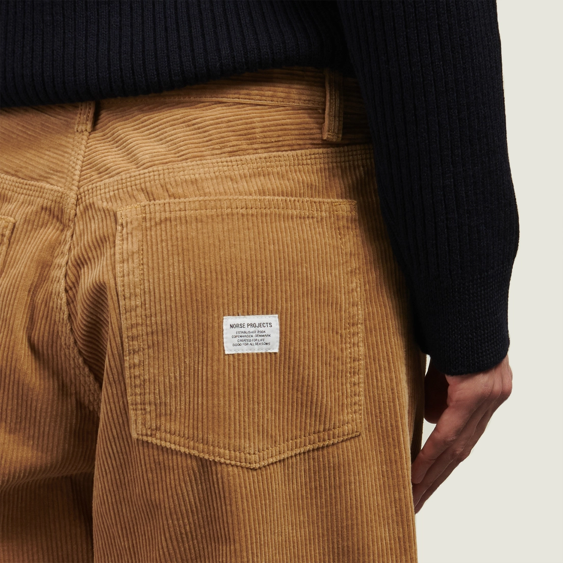 Norse Projects Мужские брюки Mogens Relaxed 5 Pocket Wide Wale Corduroy