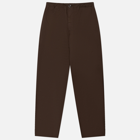 Мужские брюки Norse Projects Ezra Regular Mineral Dyed Fine Twill, цвет коричневый, размер S