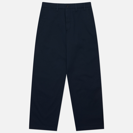 Мужские брюки Norse Projects Norse Standard Wide Chino, цвет синий, размер 30/32