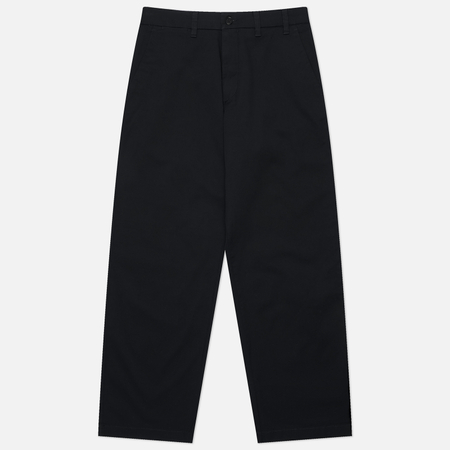 Мужские брюки Norse Projects Norse Standard Wide Chino, цвет чёрный, размер 30/32