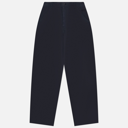 Мужские брюки Norse Projects Kvitfjell Relaxed Cotton Twill, цвет синий, размер S