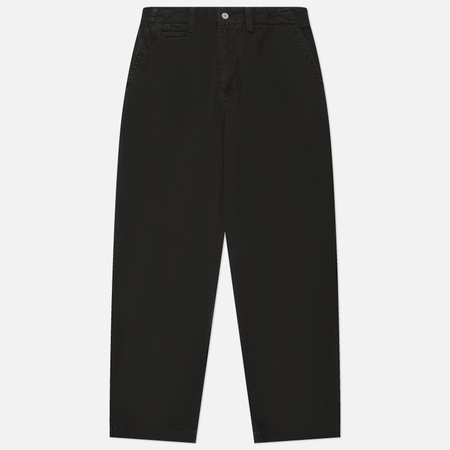 Мужские брюки Norse Projects Hengifoss High Waist Heavy Twill, цвет чёрный, размер 34