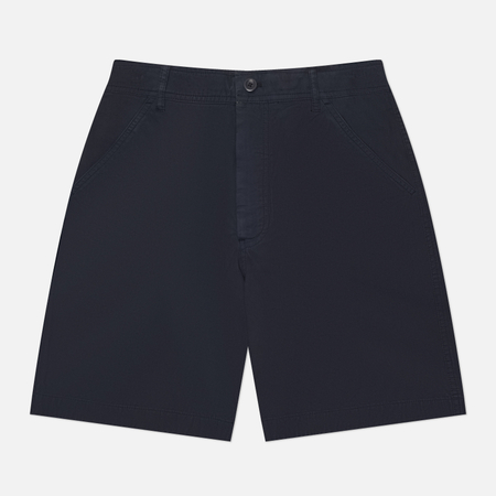 Мужские шорты Norse Projects Kvitfjell Relaxed Cotton Twill, цвет синий, размер L