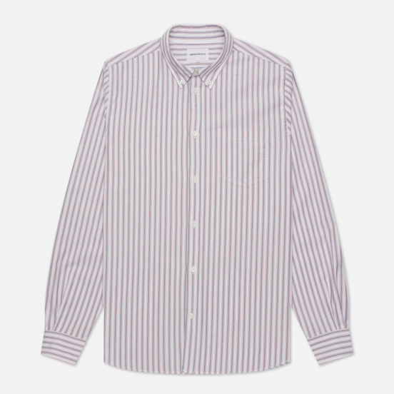 Мужская рубашка Norse Projects Anton Oxford Navy Multi Stripe