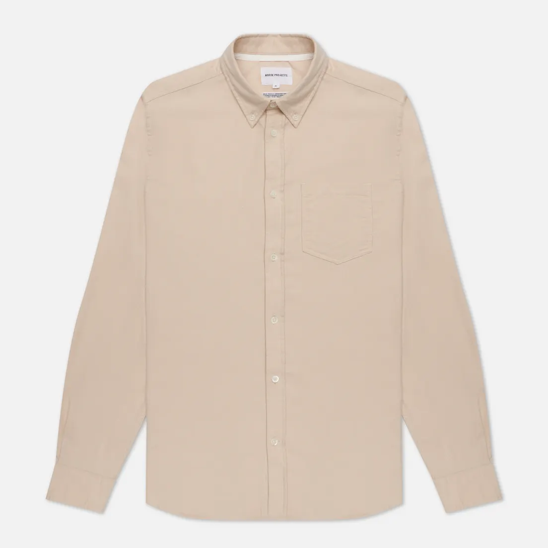 Norse Projects Мужская рубашка Anton Brushed Flannel