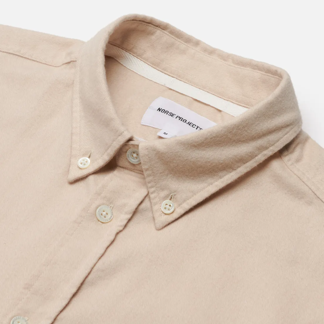 Norse Projects Мужская рубашка Anton Brushed Flannel
