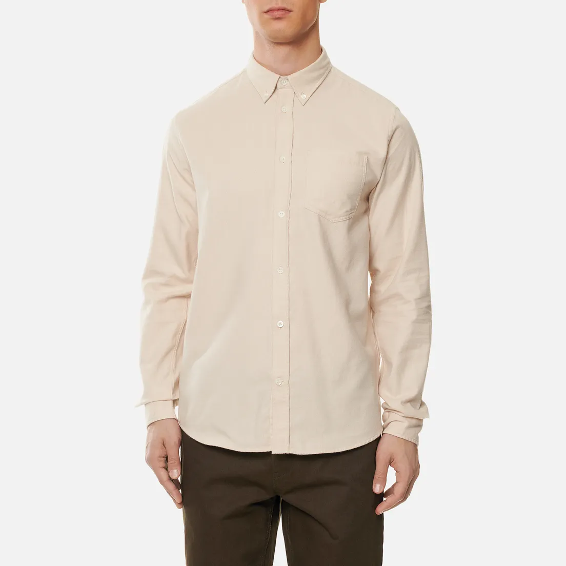Norse Projects Мужская рубашка Anton Brushed Flannel