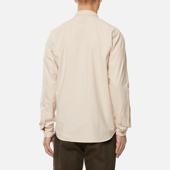 Мужская рубашка Norse Projects Anton Brushed Flannel Oatmeal