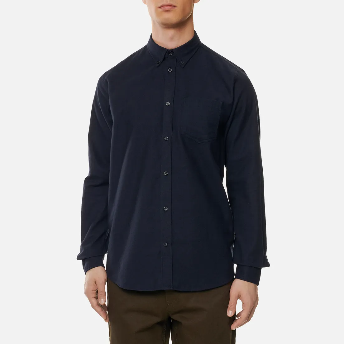 Norse Projects Мужская рубашка Anton Brushed Flannel