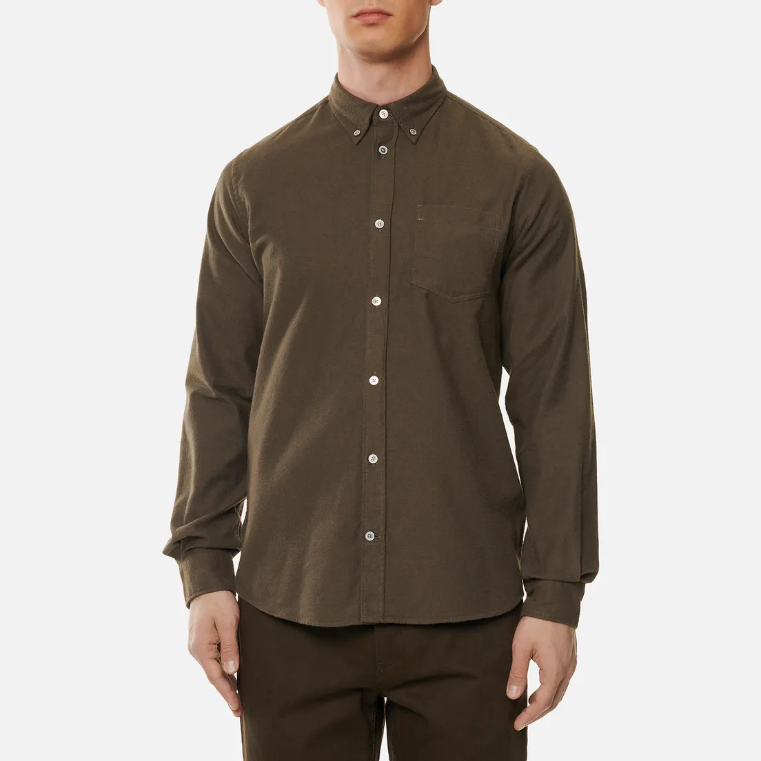 Norse Projects Мужская рубашка Anton Brushed Flannel
