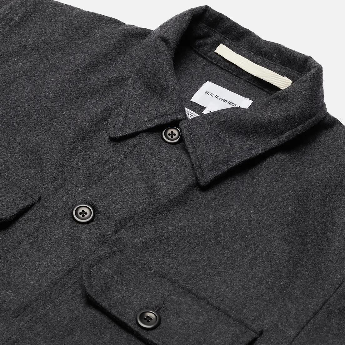 Norse Projects Мужская рубашка Kyle Wool