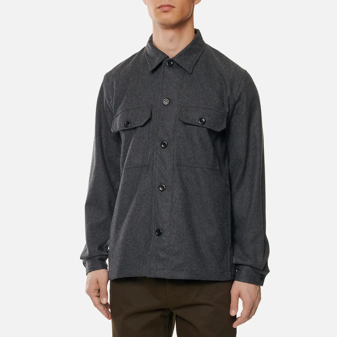 Norse Projects Мужская рубашка Kyle Wool