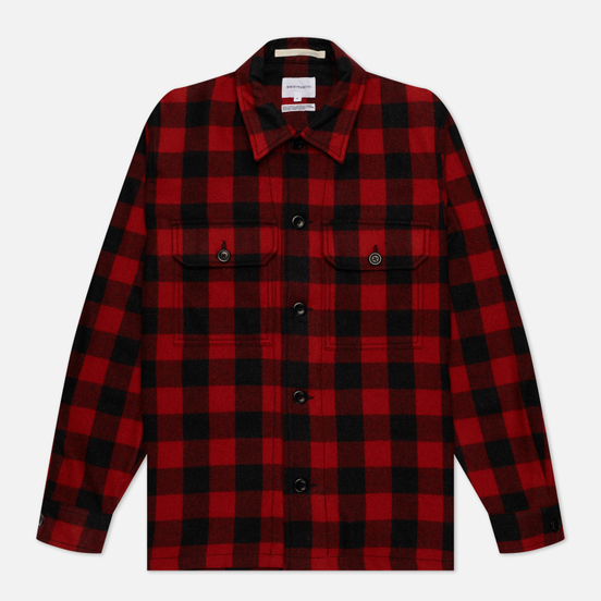 Мужская рубашка Norse Projects Kyle Wool Carmine Red