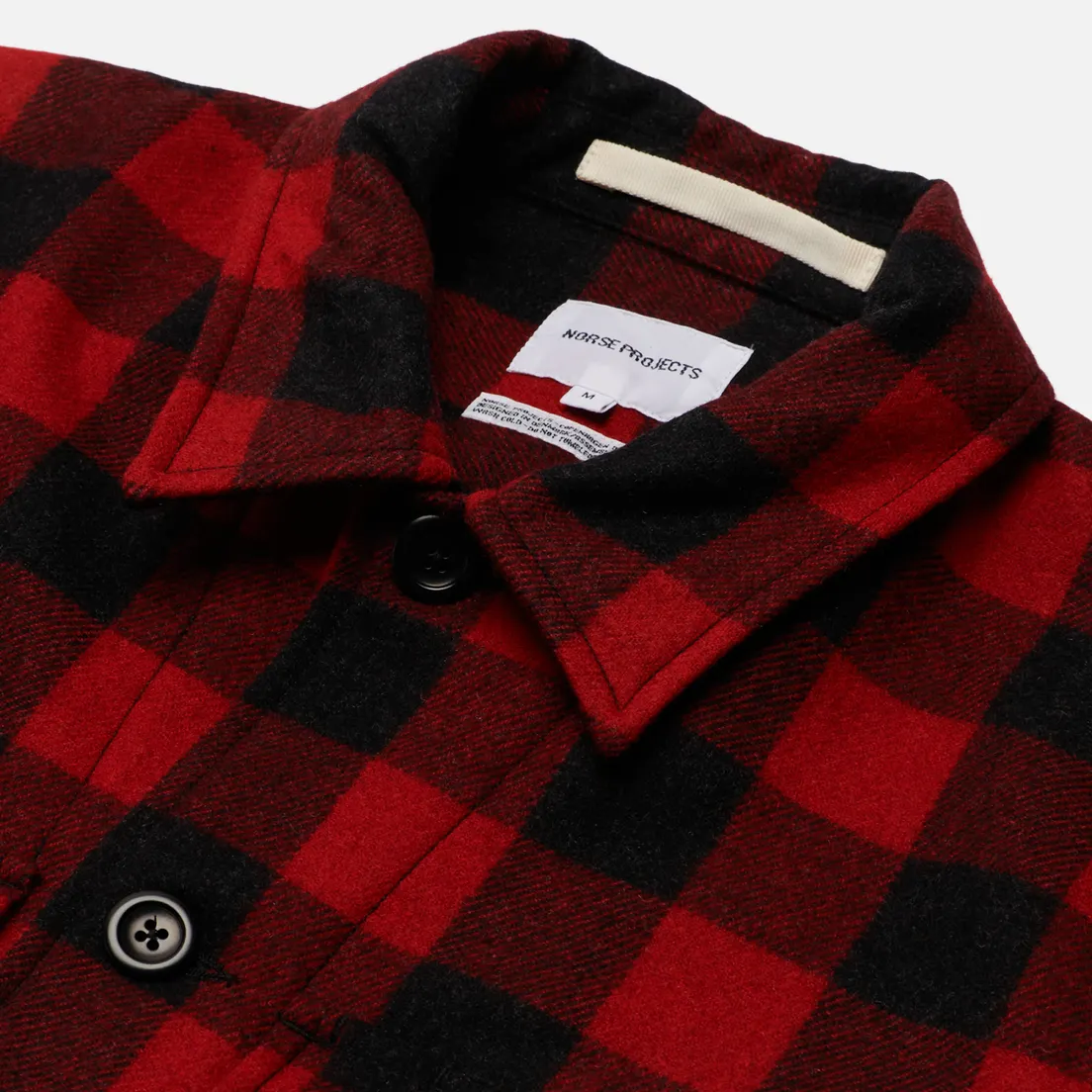 Norse Projects Мужская рубашка Kyle Wool