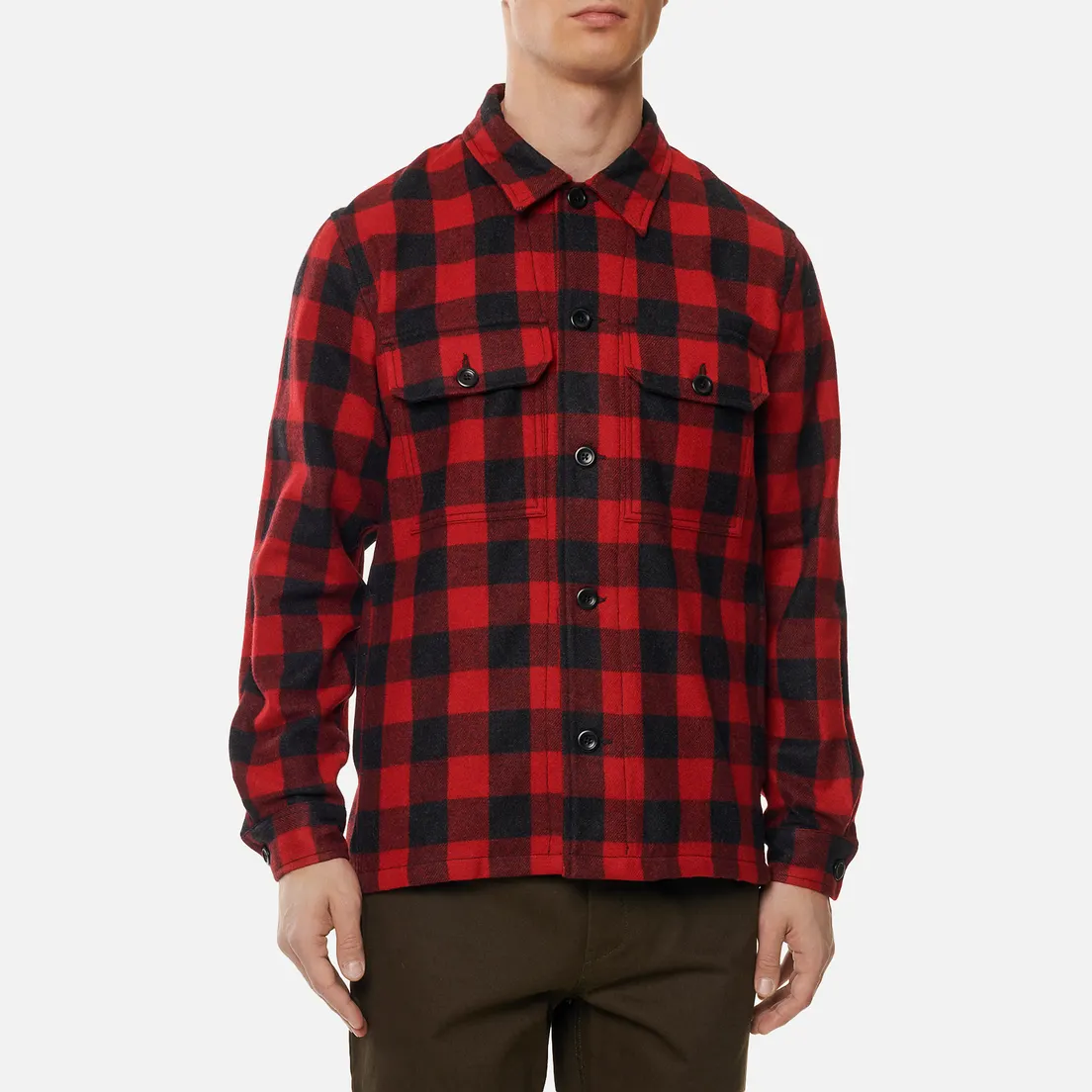 Norse Projects Мужская рубашка Kyle Wool
