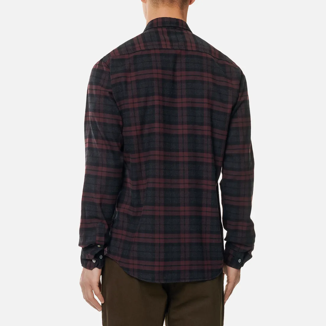 Norse Projects Мужская рубашка Anton Brushed Flannel Check